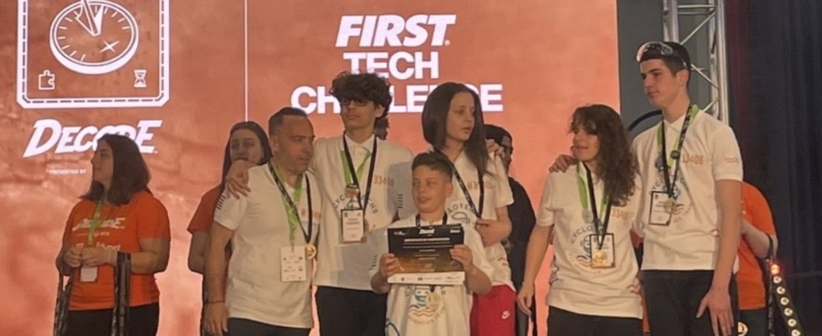 Η Cyclotechs κατέκτησε το 2ο βραβείο Sustain Award στον διαγωνισμό FIRST Tech Challenge!
